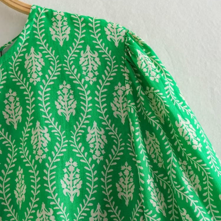 Elegant Blouse Pants Sets Two Pieces Jumpsuits Long Sleeve Retro Blouse Shirts Women Female Suits Autumn Winter Outfit Pajamas