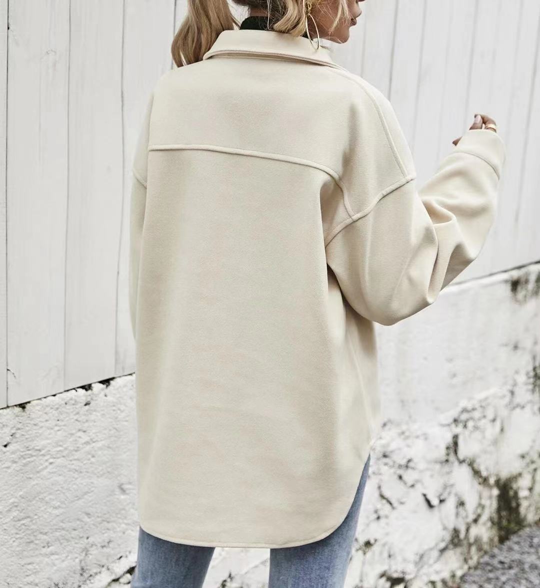 Women Jacket Office Autumn Female Vintage Pockets Trench Coat Winter Warm Jackets Branded Oversize Luxury Outerwear