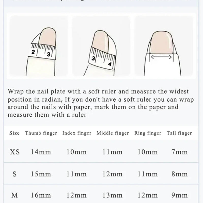 10pc Christmas designs press on acrylic nails short full cover red santa claus snowflake decorated handmade false nail with glue