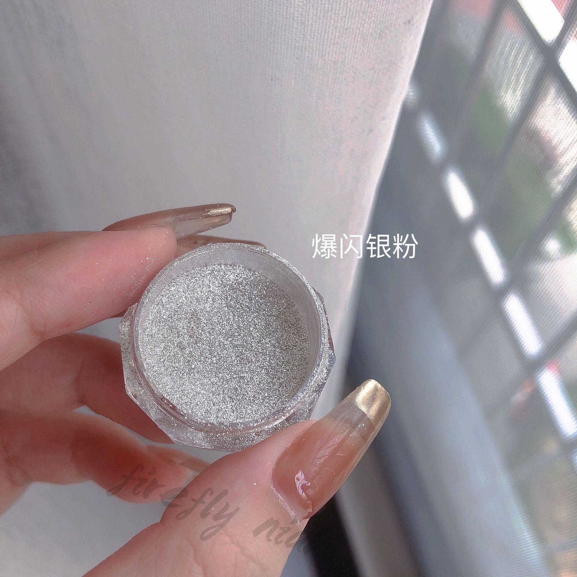 1Pc Shiny Mermaid Glitter Nail Hexagon Sequins Holographic Flakes Chunky Mixed Color DIY Manicure Decoration Design Accessories F6-4