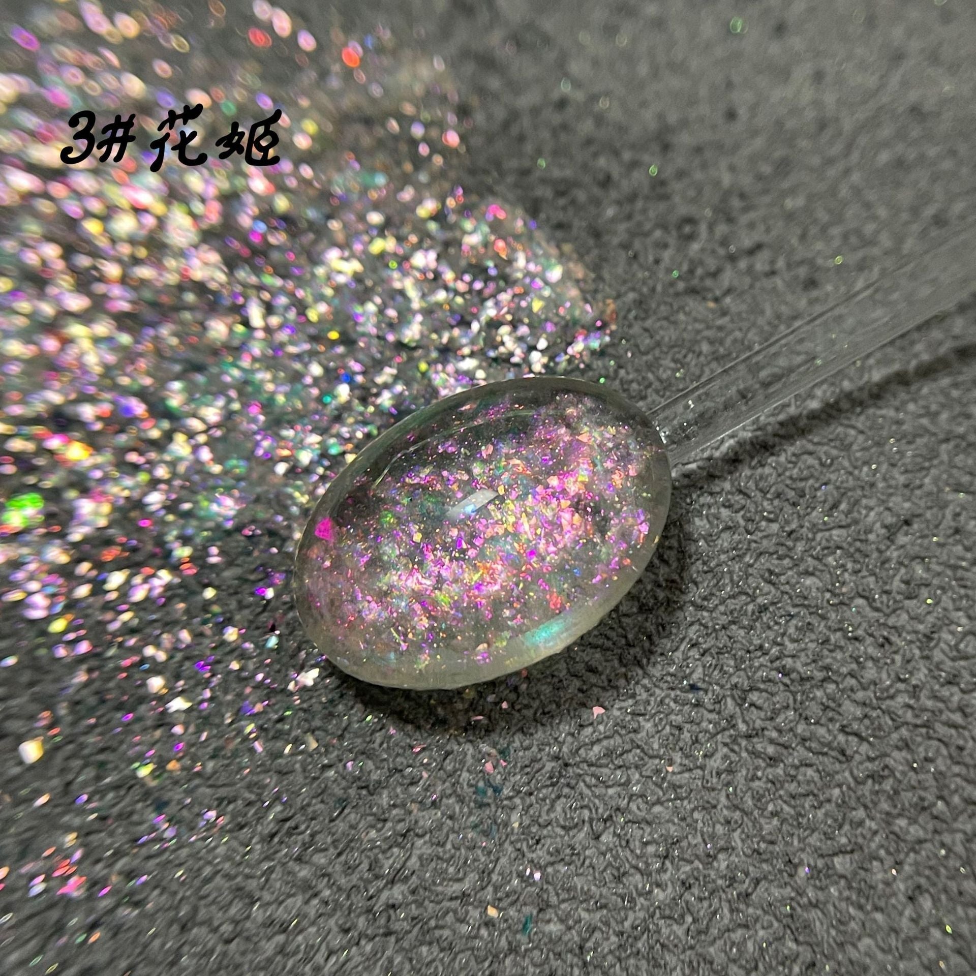 1Pc Shiny Mermaid Glitter Nail Hexagon Sequins Holographic Flakes Chunky Mixed Color DIY Manicure Decoration Design Accessories F9-3