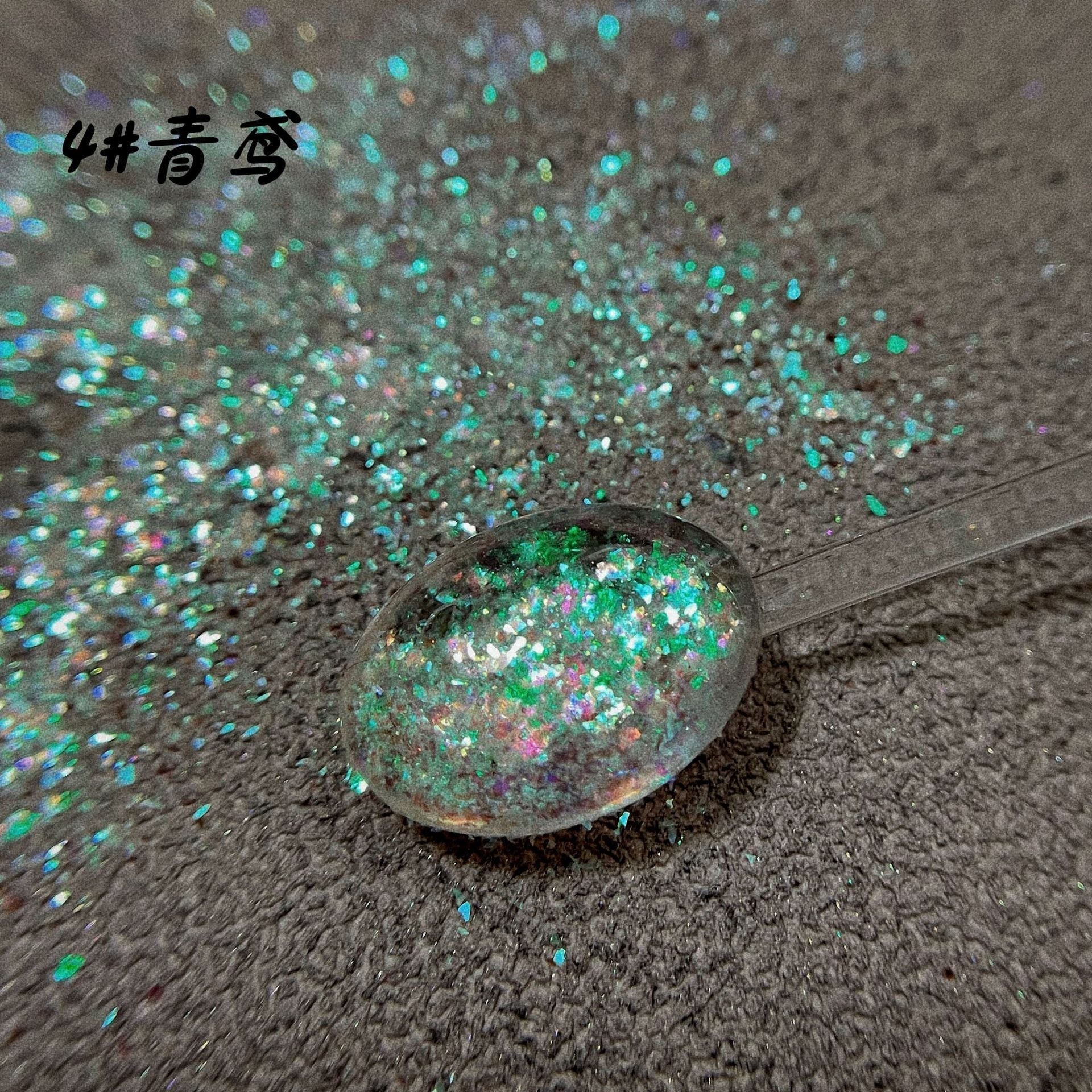 1Pc Shiny Mermaid Glitter Nail Hexagon Sequins Holographic Flakes Chunky Mixed Color DIY Manicure Decoration Design Accessories F9-4