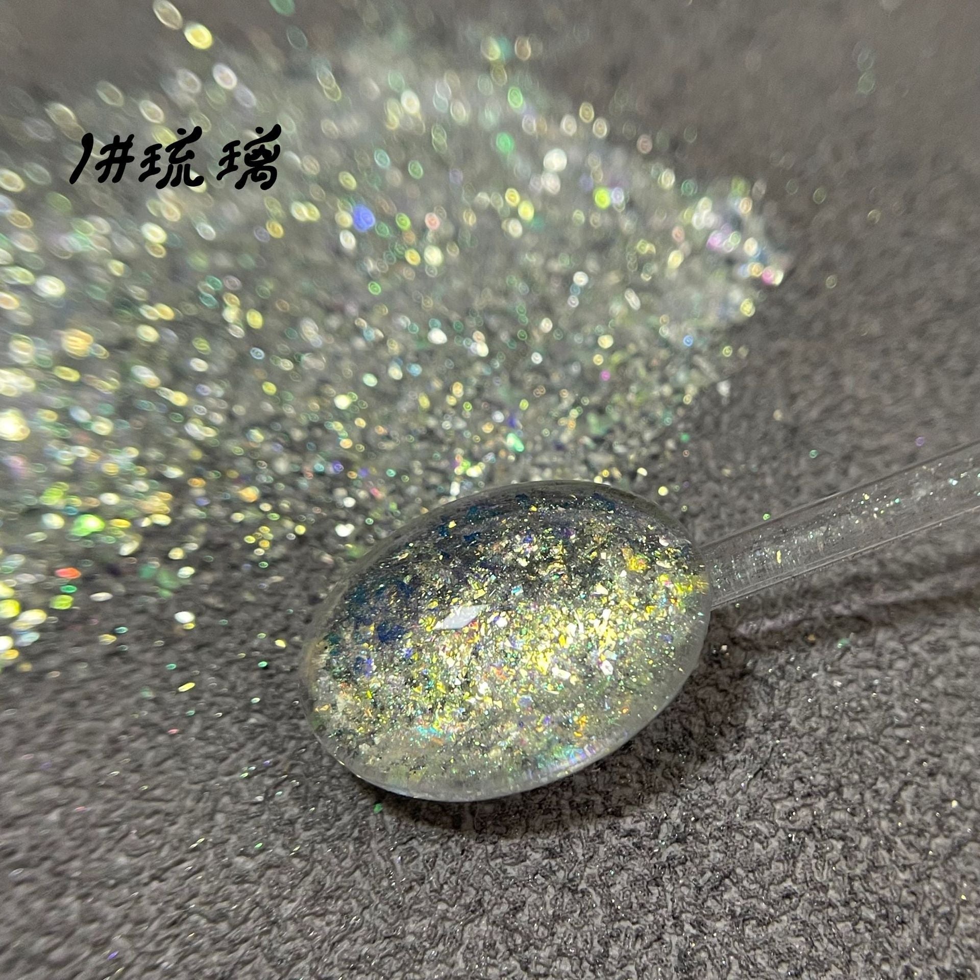 1Pc Shiny Mermaid Glitter Nail Hexagon Sequins Holographic Flakes Chunky Mixed Color DIY Manicure Decoration Design Accessories F9-1