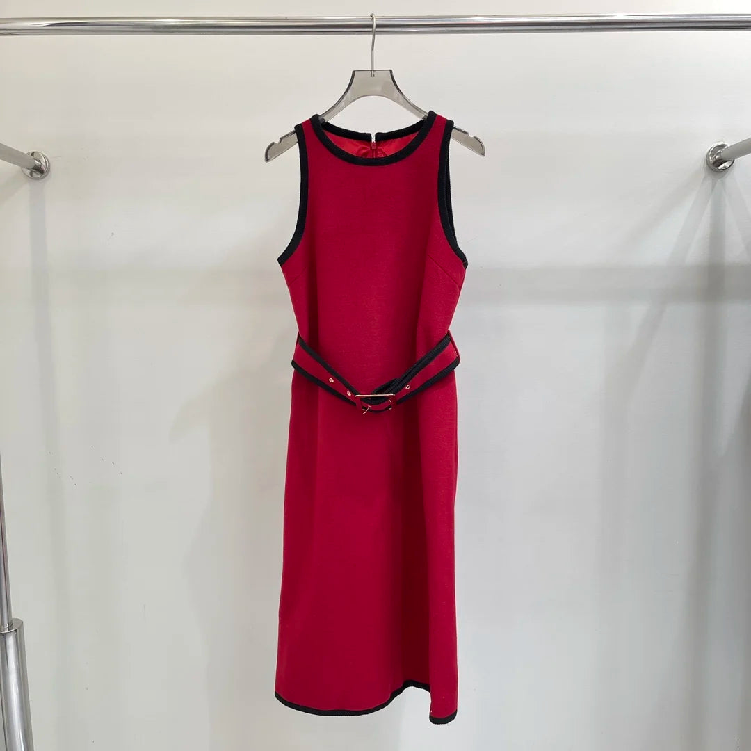 2024 autumn and winter women's high-end custom-made two-piece set Jacket + Dress