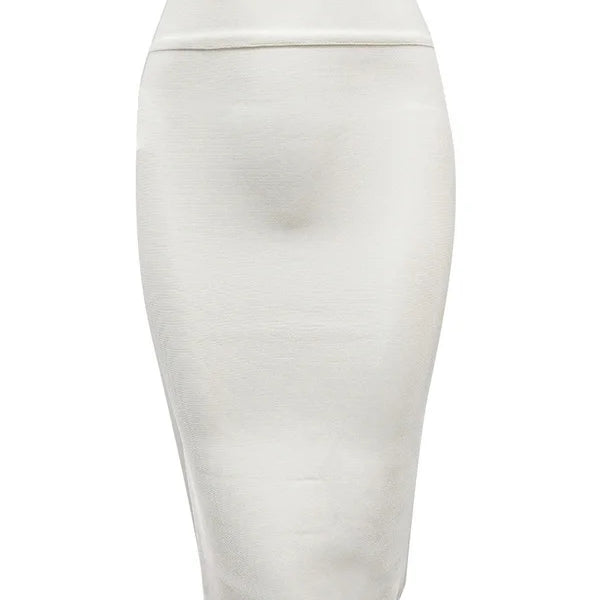 16 Colors Tight Pink Green Black Rayon Knee Length Bandage Skirt Night Club Party Skirt