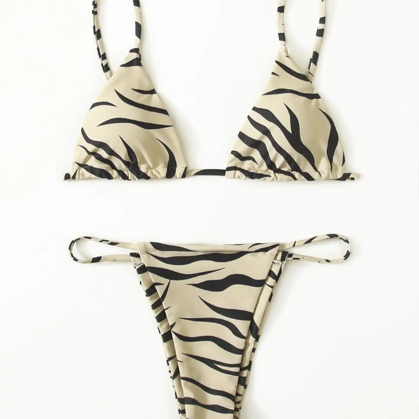 ZTVitality Zebra Print Push Up Bikini Sexy Bikinis 2021 New Arrival Padded Bra Low Waist Swimsuit Female Swimwear Women Biquini Picture Color 4