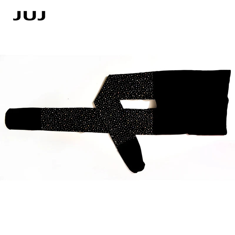 Sexy Women Plus Size Rhinestone Tights 100DEN Stretchy Bling Crystal AB Autumn Winter Diamond Thick Pantyhose