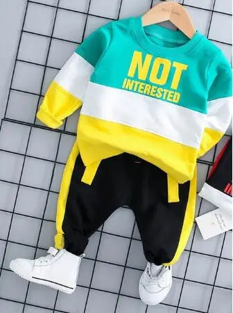 Baby Boys And Girls Clothing Set Tricken Fleece Children Hooded Outerwear Tops Pants 3PCS Outfits Kids Toddler Warm Costume Suit Green