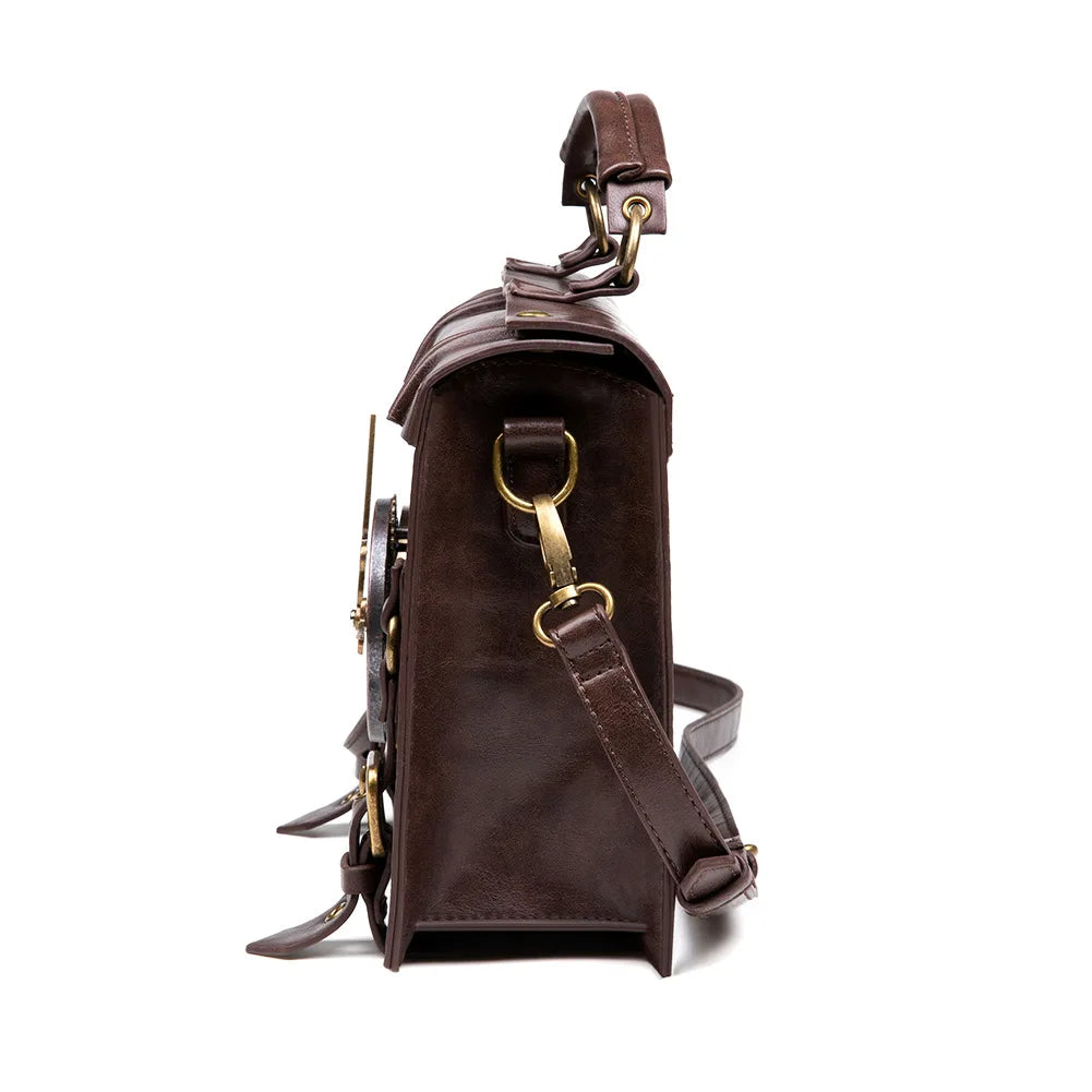 Norbinus steampunk jedno ramię w torbie vintage torebki gotyckie messenger crossbody torebki damskie torebki z top rączki