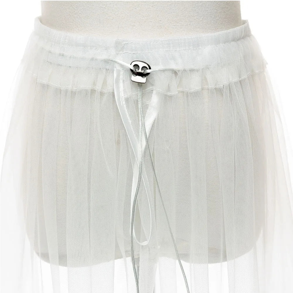 Gather Skirt Slip New Bridal Wedding Dress Petticoat for Toilet Underskirt Save You From Water