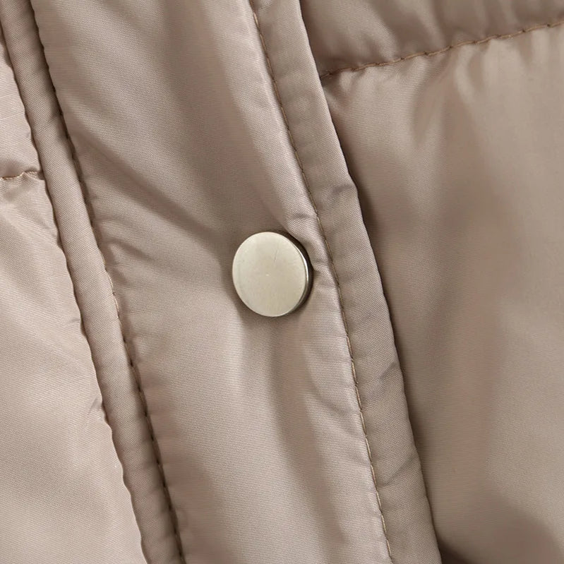 Plus Size Vest For Women 3XL-5XL Lapel Patchwork Sleeveless Jacket Zipper And Big Pocket Winter Vest Large Size Casual Coat Vest