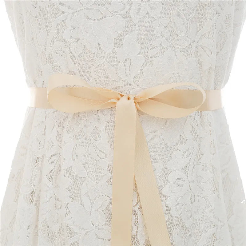 NZUK Crystal Bridal Belt Rhinestones Bridal Sash Sliver Wedding Dress Belt Bridal Dress Belt for Dresses Wedding Gown Champagne ribbon