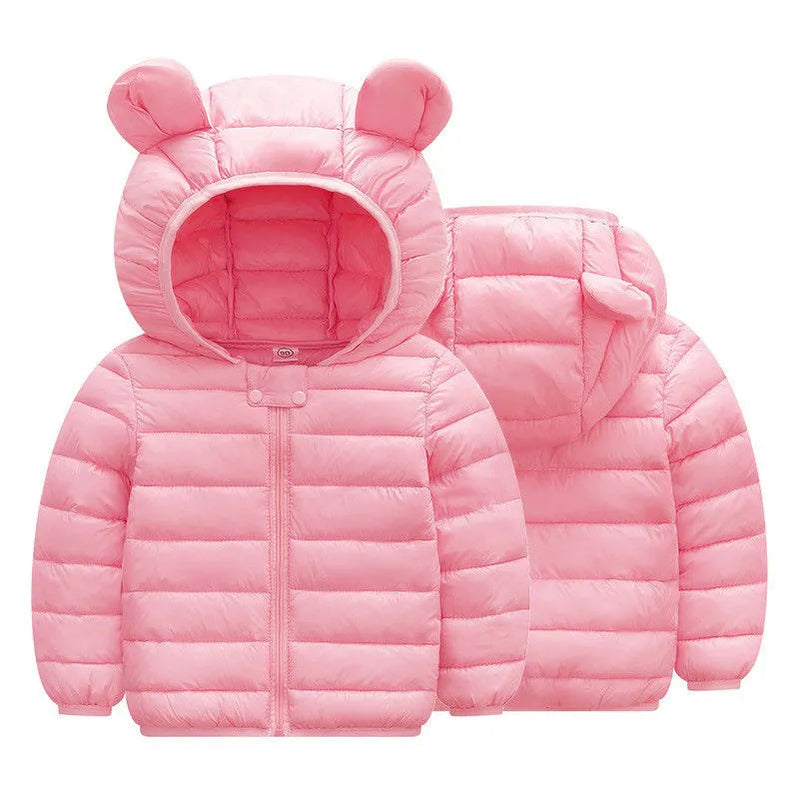 Baby Girls Jacket Spring Autumn Winter Jacket For Girls Coat Kids Warm Hooded Outerwear Children Clothes Infant Girls Coat 1610