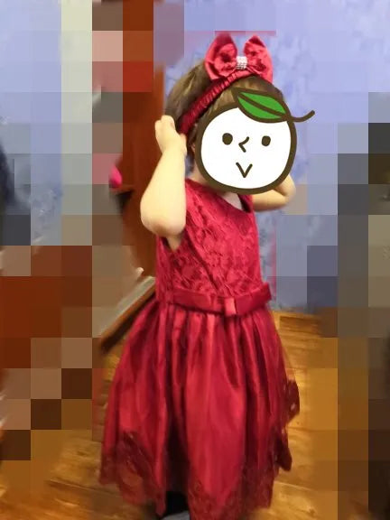 Fashion Wedding Birthday Party Dress Christams Dress For Girl 1-5 Years Girls Dress Elegant Tutu Vestidos Kids Clothes