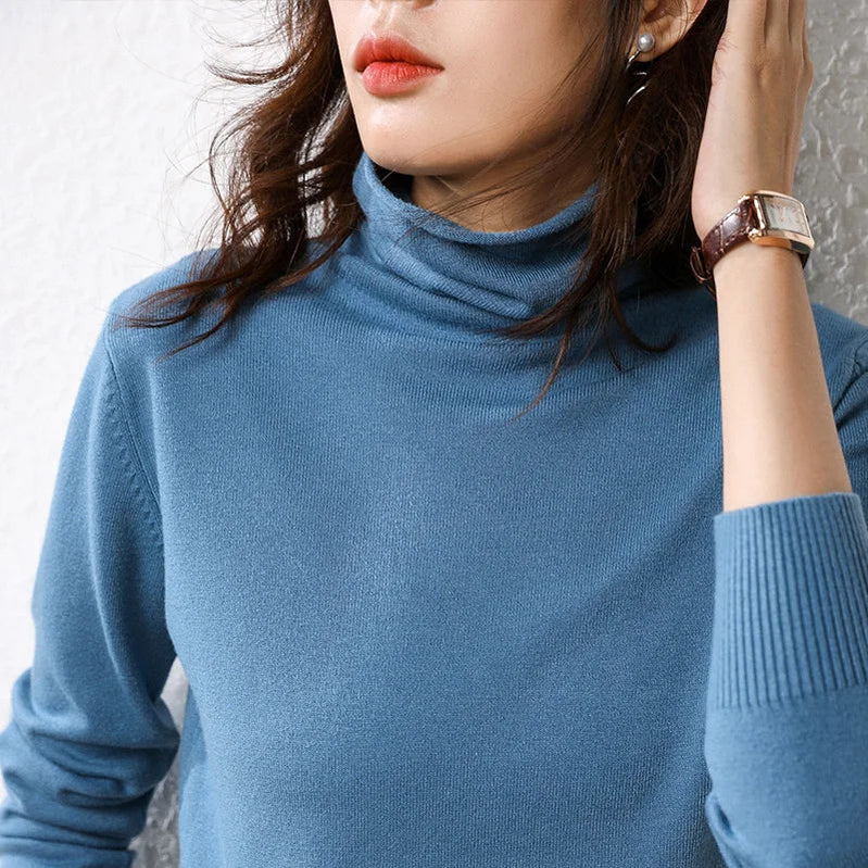 Cashmere sweater woman fashion 2019 women turtleneck cashmere sweater women knitted pullover women sweater Casual tops M-XXXL