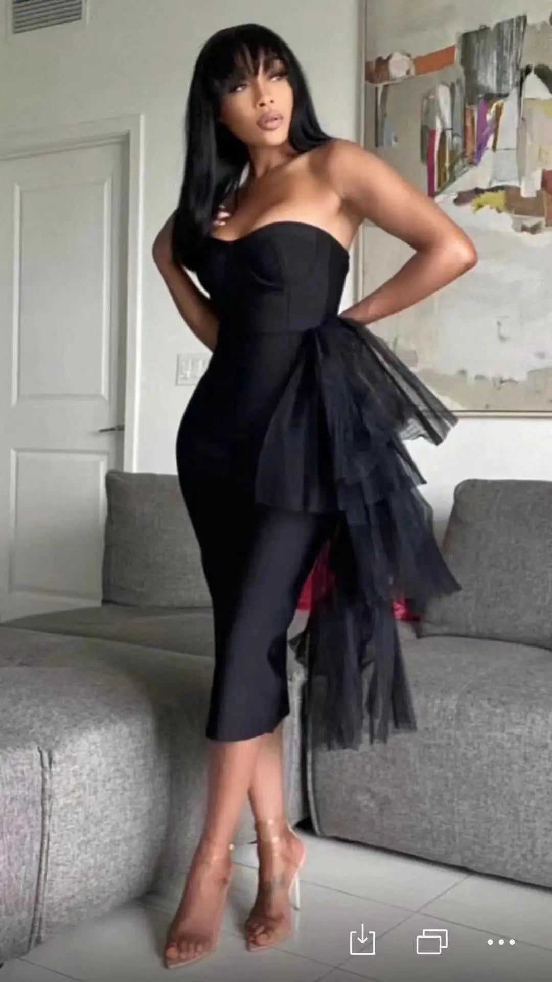 New Skyblue Women Rayon Bandage Off the Shoulder Sexy Bodycon Mid-calf Dress Celebrate Fashion Birthday Party Outfit Vestido