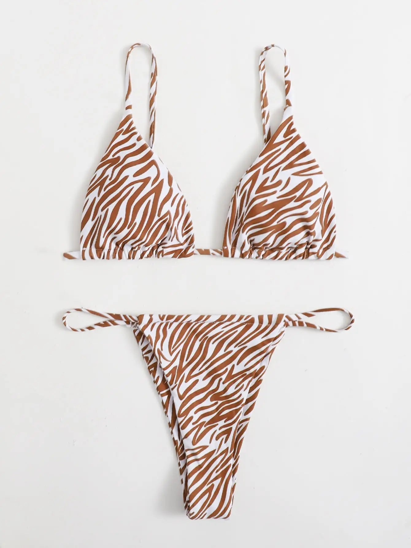 ZTVitality Zebra Print Push Up Bikini Sexy Bikinis 2021 New Arrival Padded Bra Low Waist Swimsuit Female Swimwear Women Biquini Picture Color 6