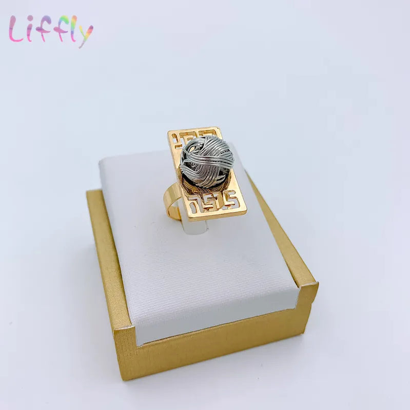 Liffly Fashion Indian Jewelry Sets African Jewelry Set Tassel Bridal Wedding Party Elegant Women Necklace Bracelet Earrings Ring