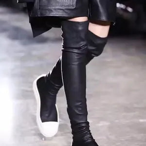 Shoes Winter Casual Women Boots Black Over the Knee Boots Sexy Female Autumn Winter lady Thigh High Boots