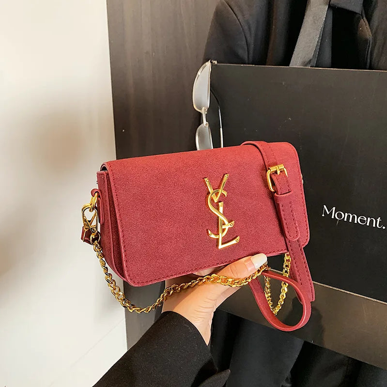 Must-Have Fall Winter Square Bag, Premium Underarm Purse for Women, Chic Shoulder & Crossbody Bag, Elegant Small Handbag