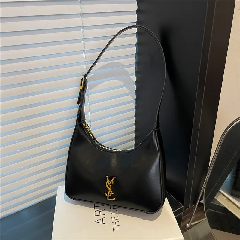 Exclusive Designer Shoulder Bag 2025 New, Versatile Women's Top Handle Tote & Underarm Purse, Vintage Style Crossbody Bag