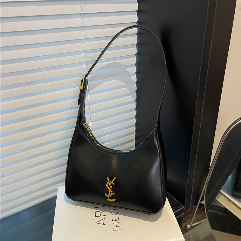 Exclusive Designer Shoulder Bag 2025 New, Versatile Women's Top Handle Tote & Underarm Purse, Vintage Style Crossbody Bag