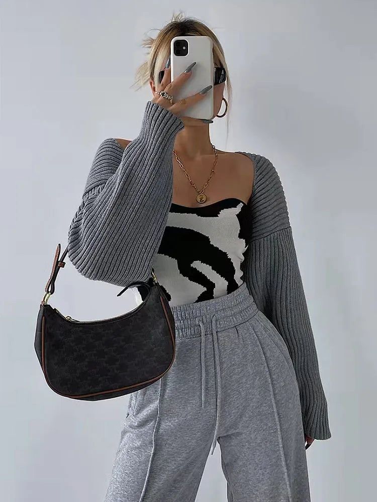 Yedinas Streetwear Patchwork Slim Cropped Feminino Sleeveless Tank Top Women Sexy Skinny Top Femme Corset Tube Korean Style 2022