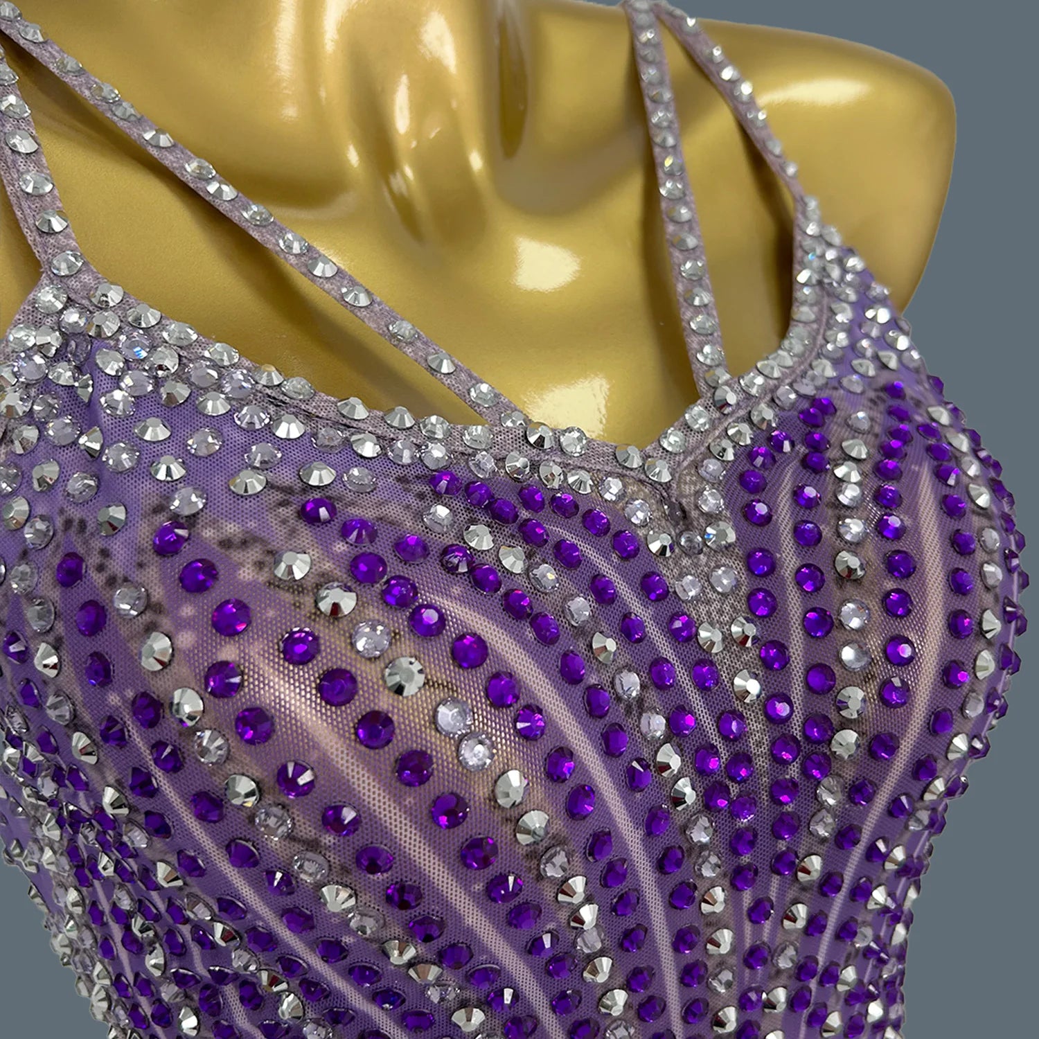 Dinner Dress For Women Bohemian Style Long Dress Trendy Rhinestone Maxi Dress Elegant High-quality Strap Dress Sexy Gown Xigua