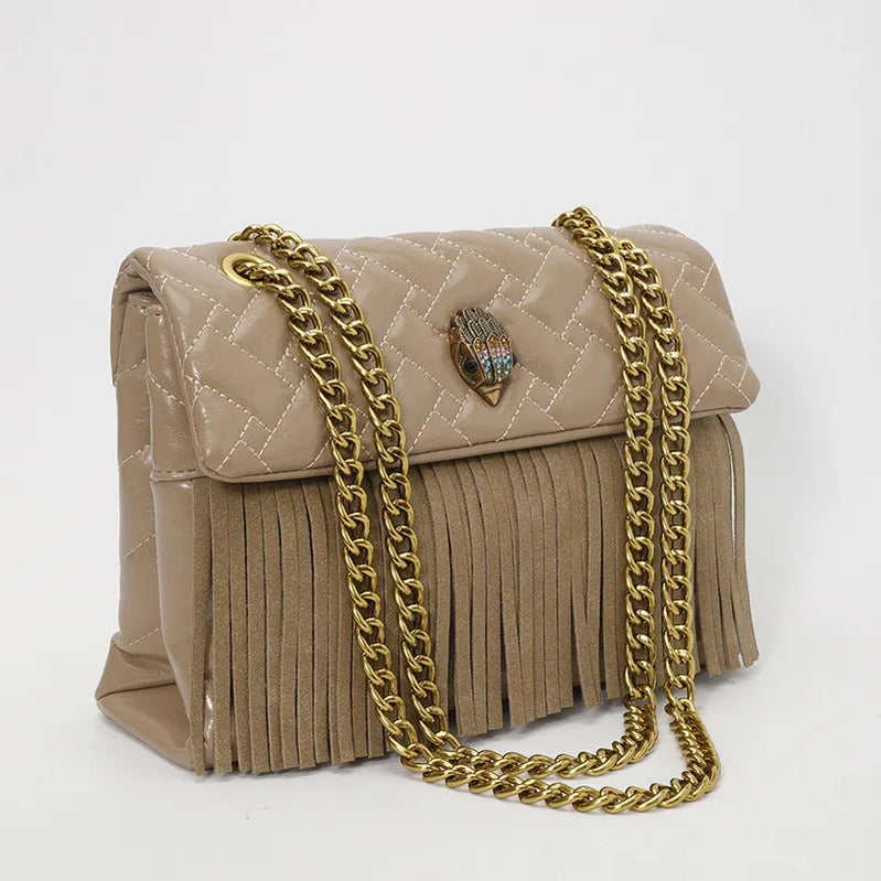 2025 Curated Cube Bag, Chain-Integrated Convertible Shoulder & Crossbody Purse for Women, Architectural Vegan Leather Day