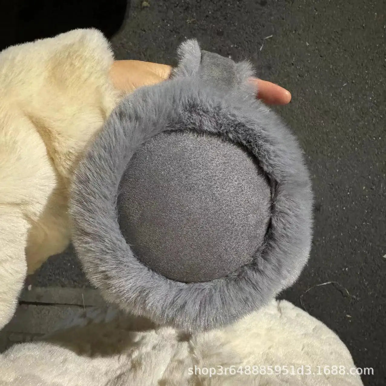 Plush Ear Muffs Warmer Foldable Ear Cover for Women Men Winter Warm Earflaps Outdoor Cold Protection Ear-Muffs Ear Cover Fashion D-2