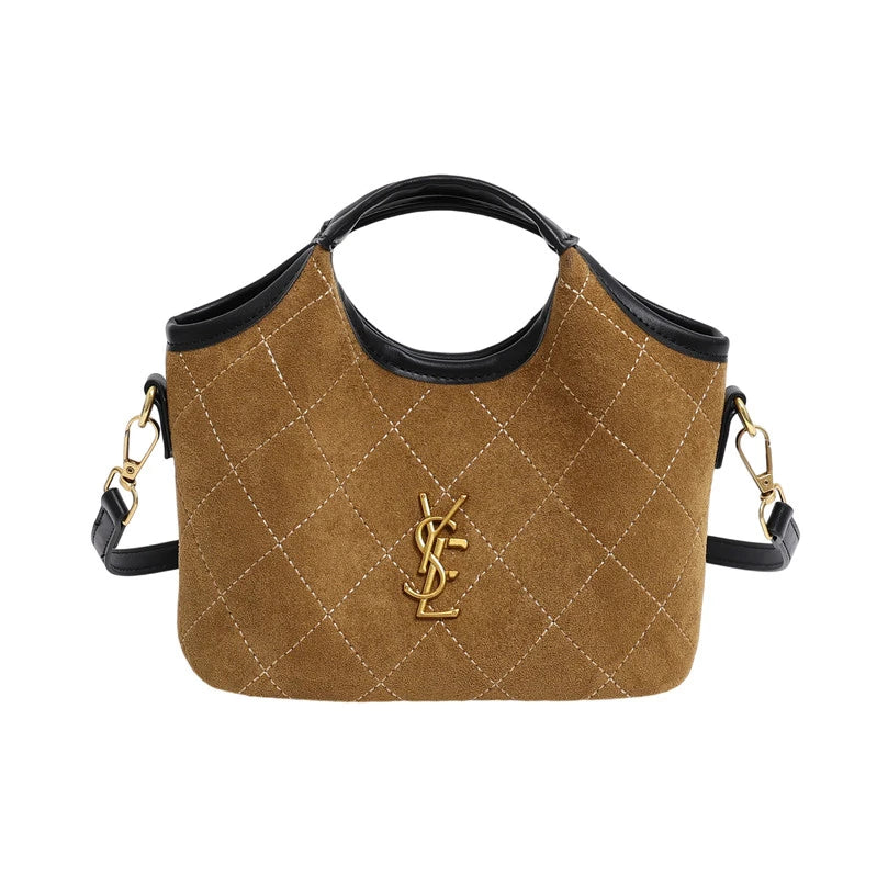 Parisian style design women's zipper shoulder bag elegant chain strap crossbody bag fashionable high-quality handbag