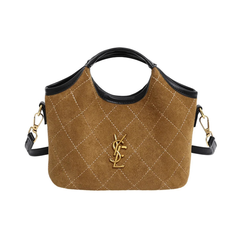 Parisian style design women's zipper shoulder bag elegant chain strap crossbody bag fashionable high-quality handbag