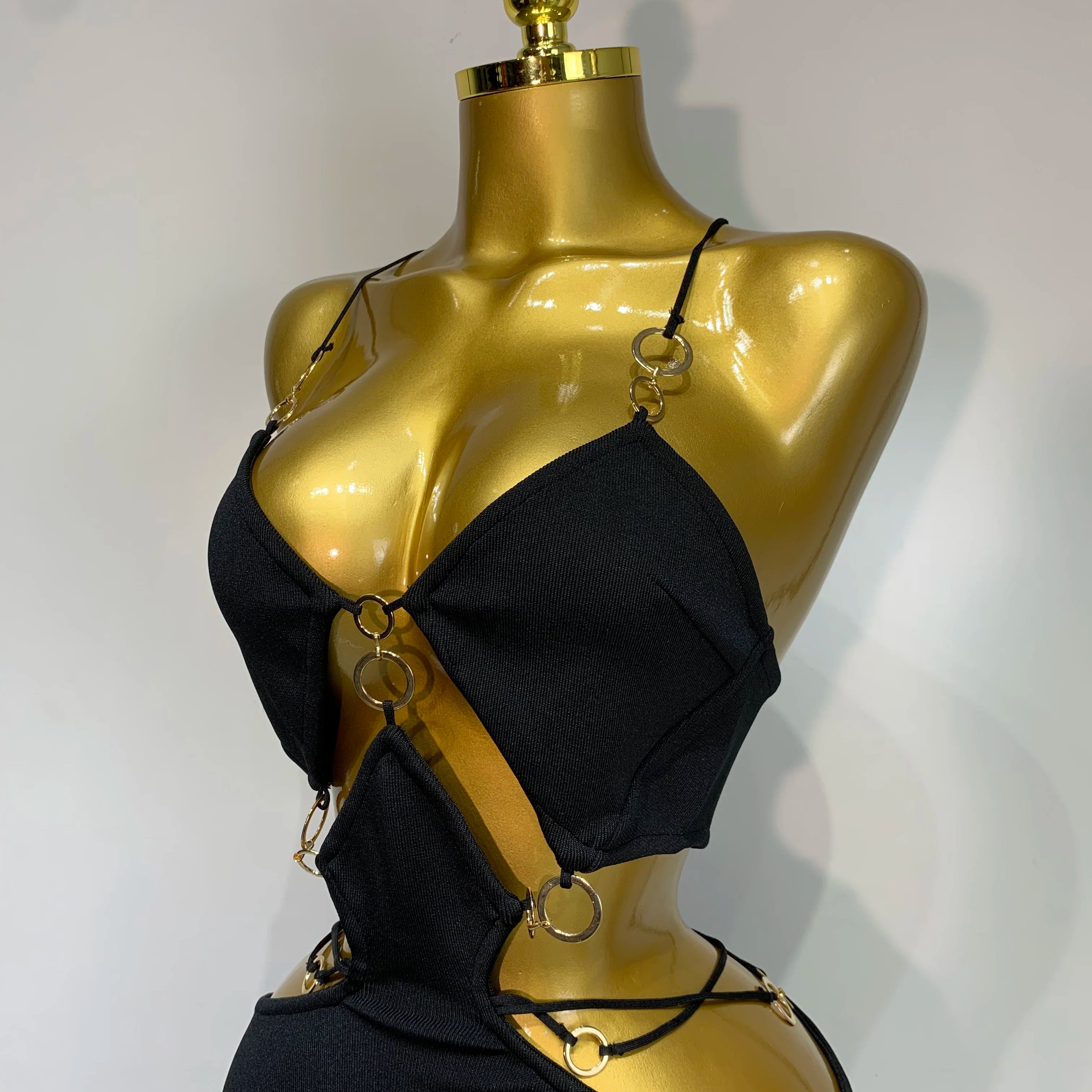 Women Sleeveless Sexy Spaghetti Strap Hollow Out Bodycon Long Bandage Dress 2025 Celebate Elegant Luxury Birthday Club Dresses