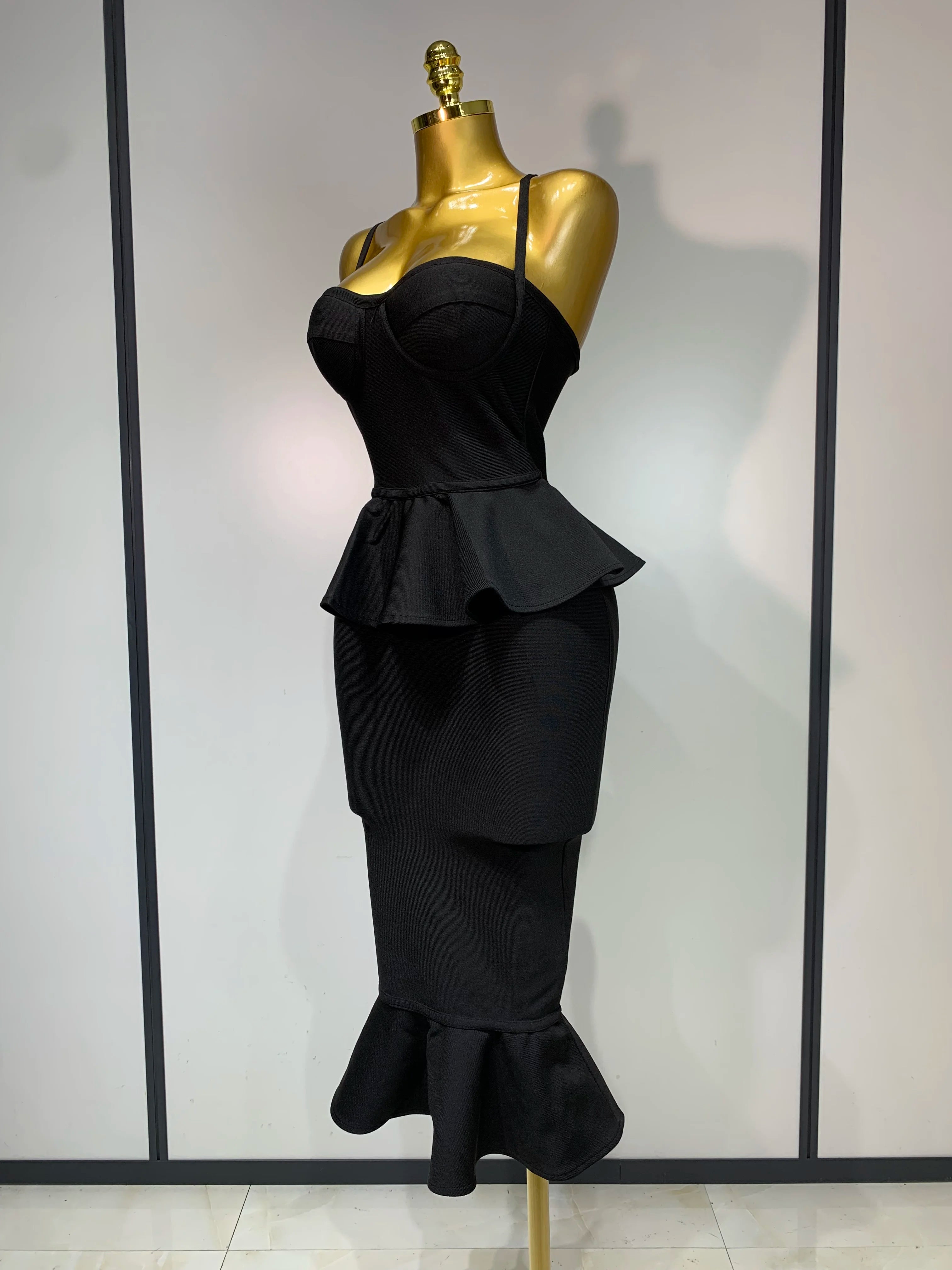 Vestido bandage bodycon sexy feminino, costas nuas, em camadas, 2025, celebridade, elegante, festa noturna, clube, vestido de casamento, aniversário