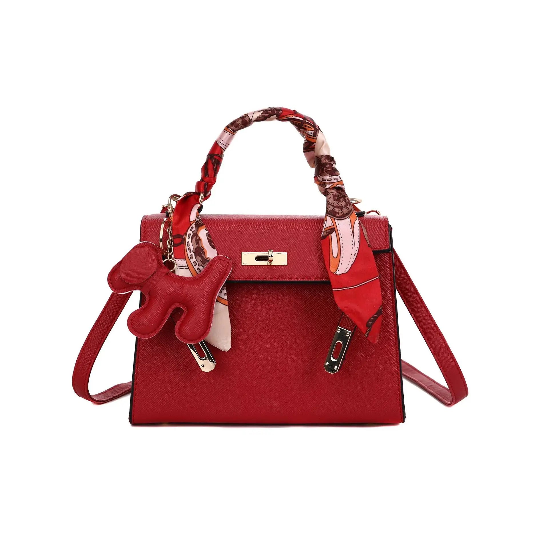 Women Versatile Handbag Large Capacity Fashionable Internet Celebrity One Shoulder Crossbody Bag Designer Bags for Women Red
