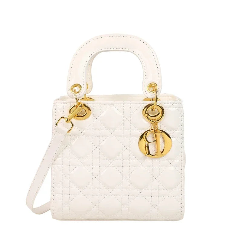 Elegant Women's Leather Crossbody Fashion Handbag Luxury Designer Shoulder Tote Bag Classic For Everyday Look