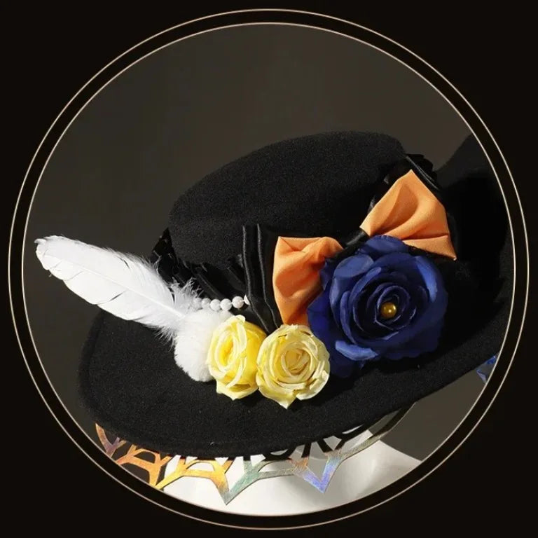 Navia Genshin Impact Cosplay Costume Wig Dress Uniform Fontaine Spina Di Rosula Hat Clorinde Halloween Costumes for Women