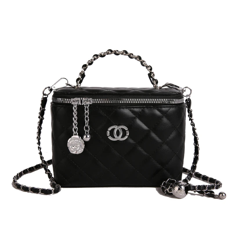 Women's Messenger Bag Leather Made Elegant Classic Shoulder Bag For Ladies Luxury Brand Famous Designer Tote Handbags