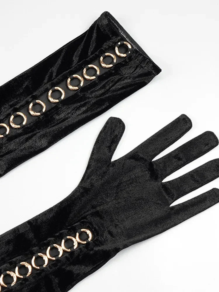 Luxury Women Winter Sexy Strapless Backless Circle Sequined Black Mini Skirt Set Elegant Evening Club Party Outfits