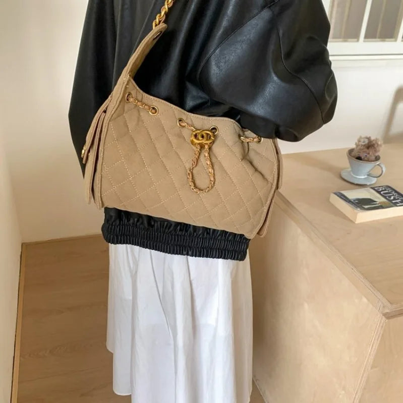 Designer Women's Leather Tote Bag Elegant Crossbody Shoulder Handbag For Casual & Formal