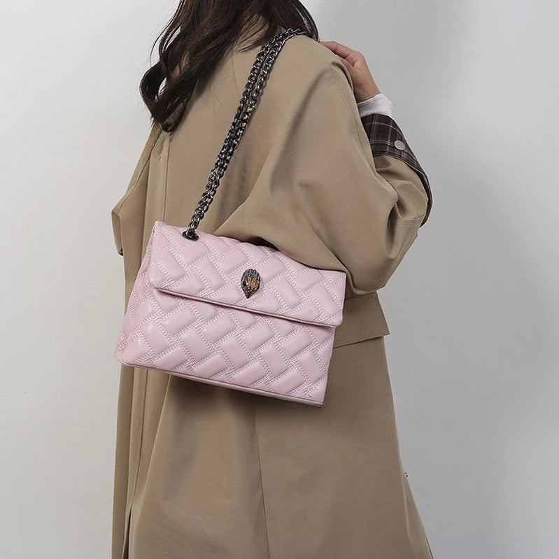 Women's Chain Bag | New Quilted Embroidery, High-Quality Texture, Versatile Shoulder & Crossbody