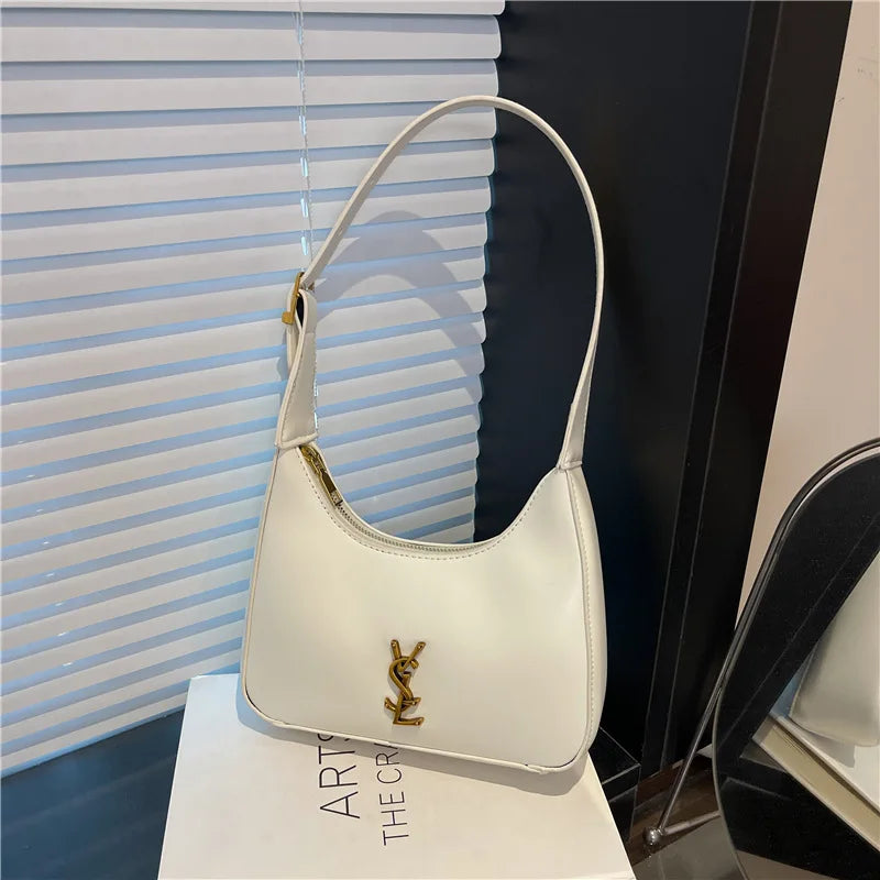 Exclusive Designer Shoulder Bag 2025 New, Versatile Women's Top Handle Tote & Underarm Purse, Vintage Style Crossbody Bag