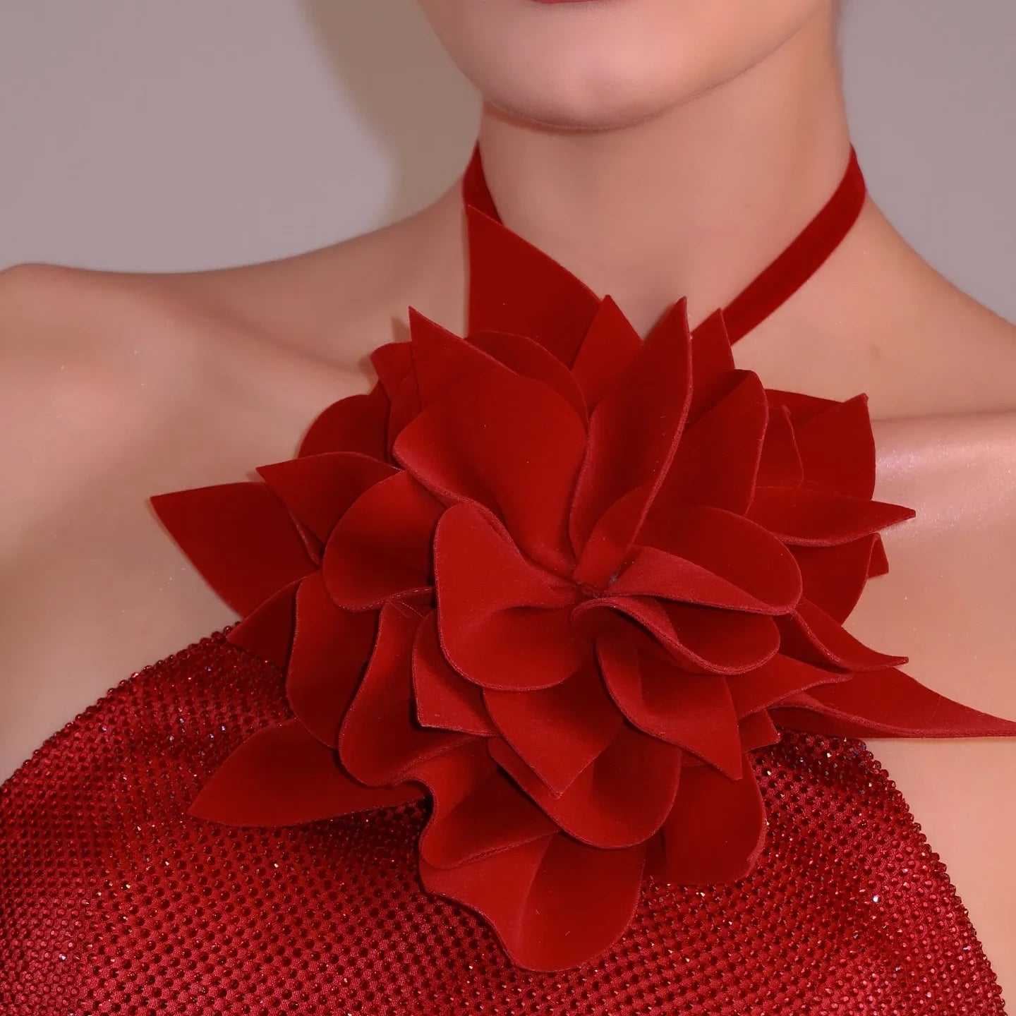 Arrival Women Sexy Halter Shinning Rhinestones Backless Bodycon Long Dress Celebrate Nightclub Party Wedding Outfit