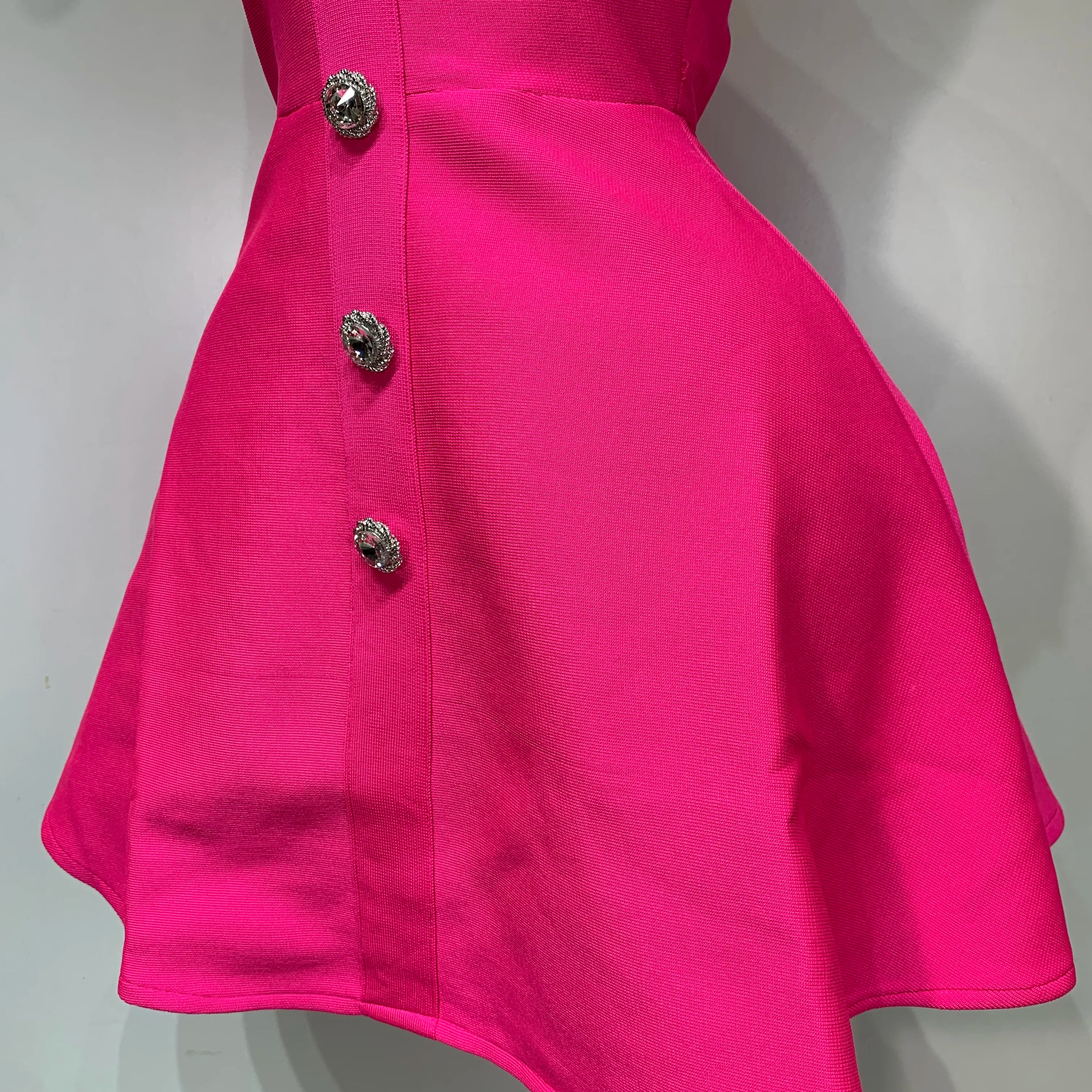 Women Luxury Birthday Dress Sexy Backless Beading A Line Bandage Dress 2025 Knitted Celebrity Elegant Evening Club Party Outfit