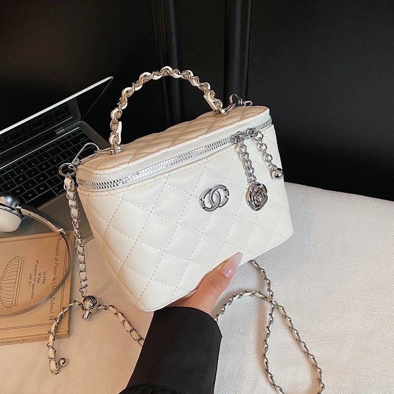 Women's Messenger Bag Leather Made Elegant Classic Shoulder Bag For Ladies Luxury Brand Famous Designer Tote Handbags