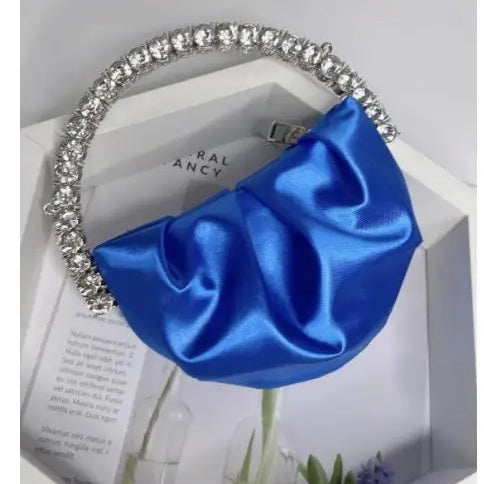 Designer Rhinestones Clutch Purse Bag for Women Handle Bag Leather Shoulder Bag Purse Shiny Crystal Purses and Handbag 19