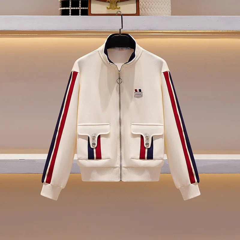 Winter Women's Sweatsuit Thick Warm Outfits Jogger Sweatpants 2 Piece Sets Fashion Harajuku Tracksuit Korean