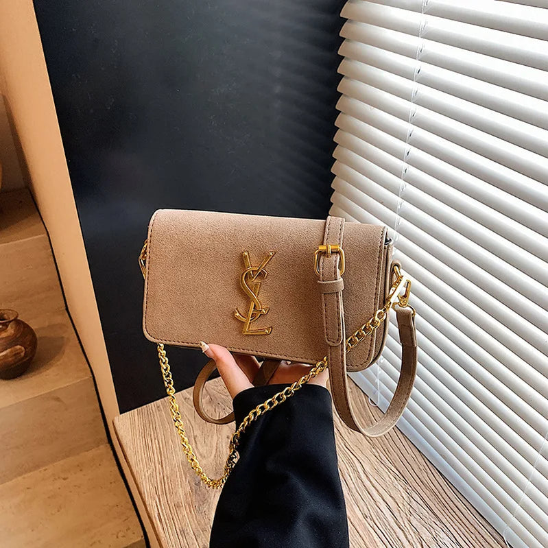 Must-Have Fall Winter Square Bag, Premium Underarm Purse for Women, Chic Shoulder & Crossbody Bag, Elegant Small Handbag