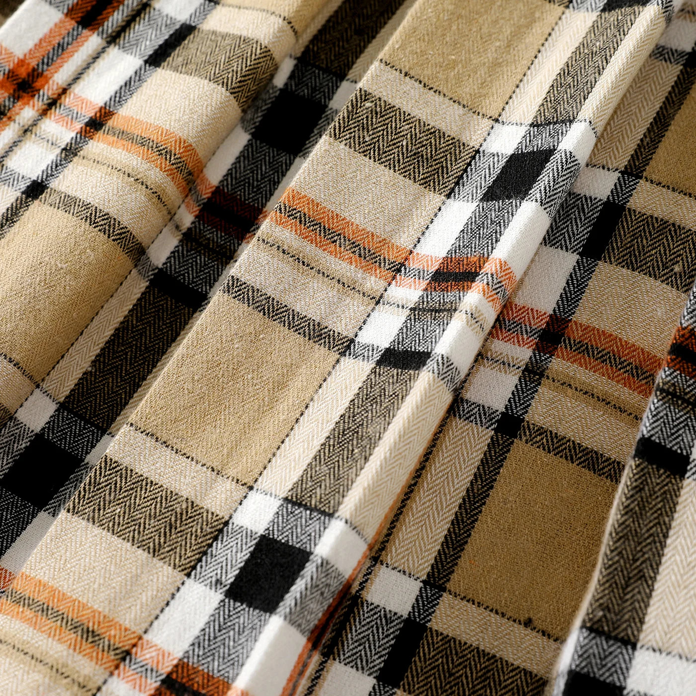 PatPat Kid Girl Dress Bowknot Design Ribbed Plaid Splice Long-sleeve Girls Dress Kids Dresses for Girls Clothes