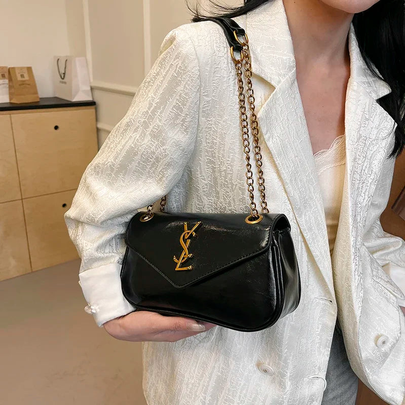 Elegant Classic Women's Tote Bag Leather Crossbody Shoulder Messenger Handbag For Ladies By Famous Luxury Brand